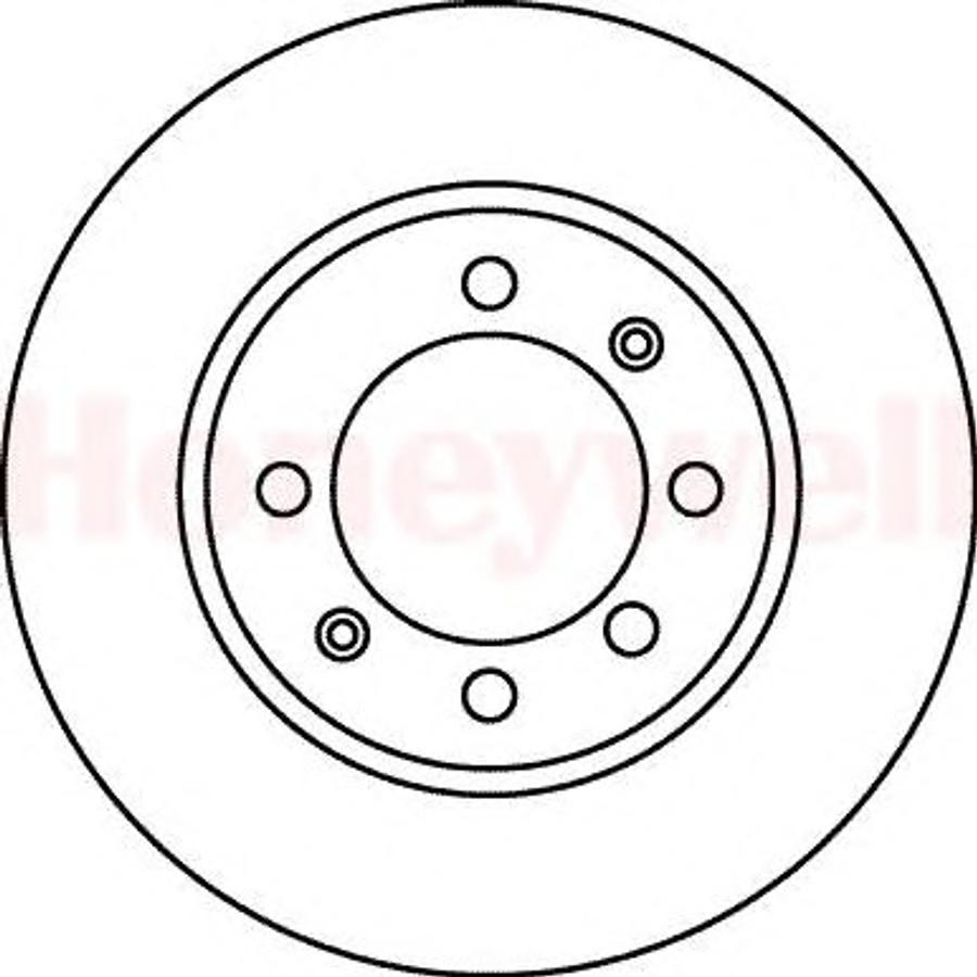 BENDIX 561055B - Гальмівний диск avtolavka.club