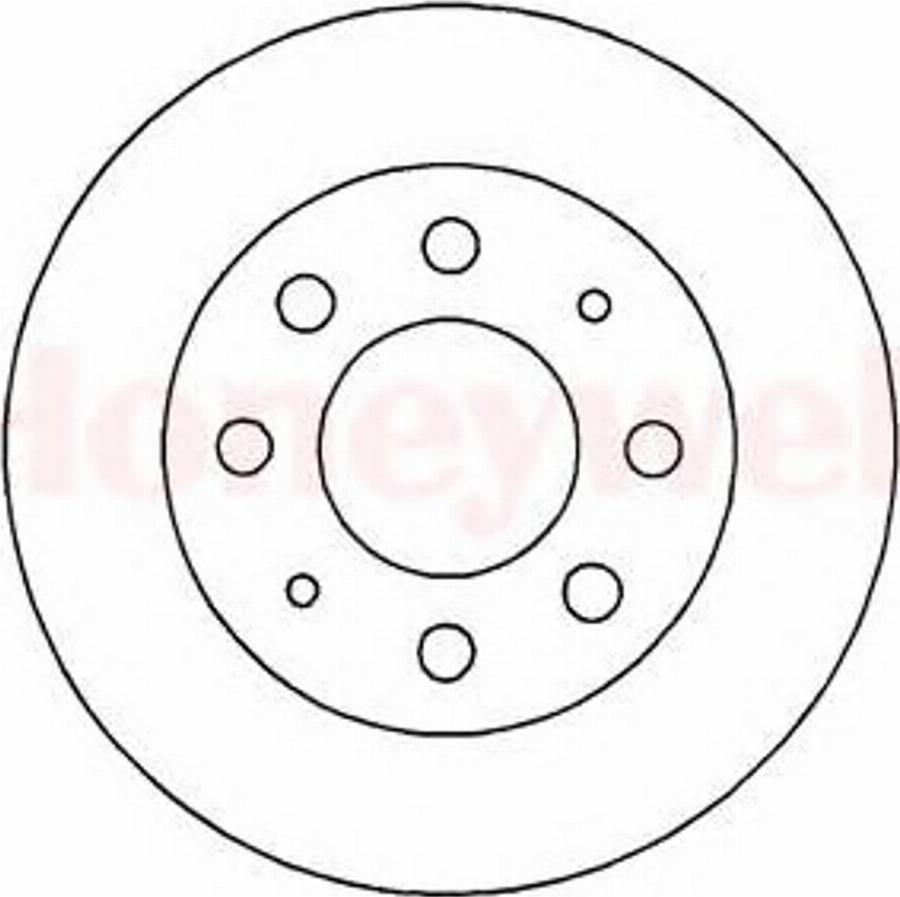 BENDIX 561824B - Гальмівний диск avtolavka.club