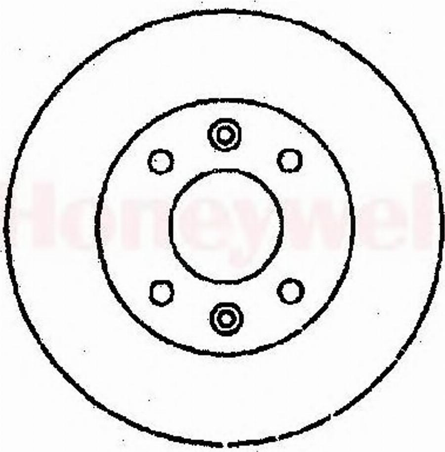 BENDIX 561364 B - Гальмівний диск avtolavka.club