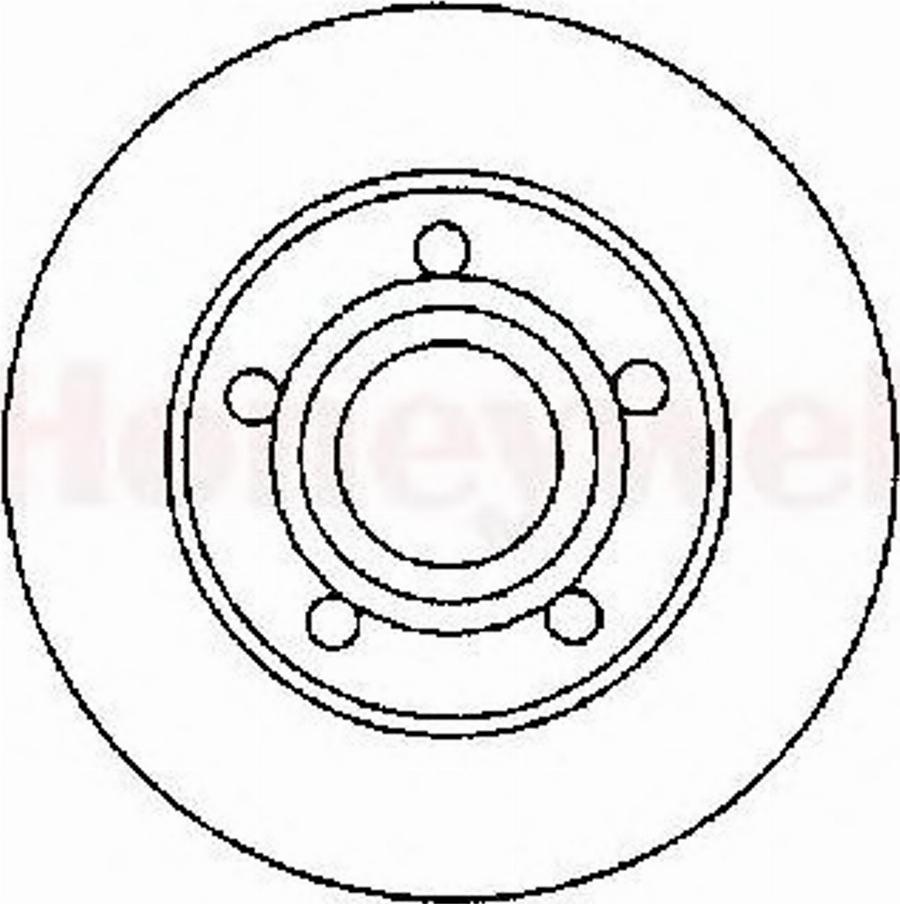 BENDIX 561247B - Гальмівний диск avtolavka.club