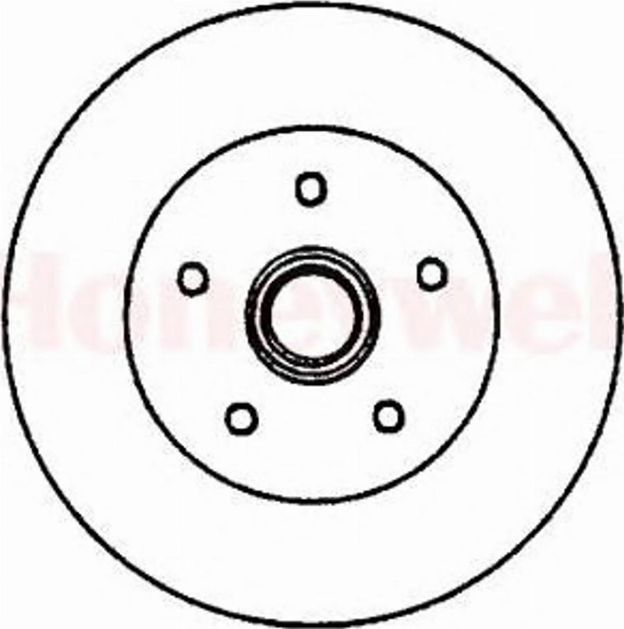 BENDIX 561252 B - Гальмівний диск avtolavka.club