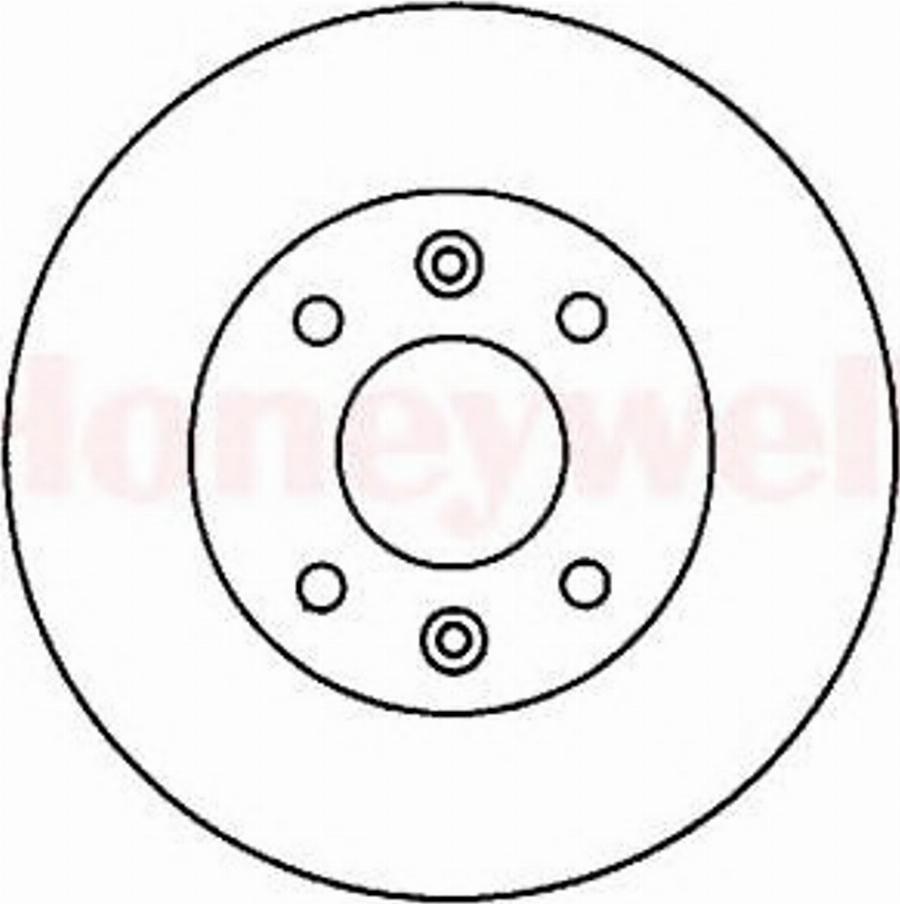 BENDIX 561257 B - Гальмівний диск avtolavka.club