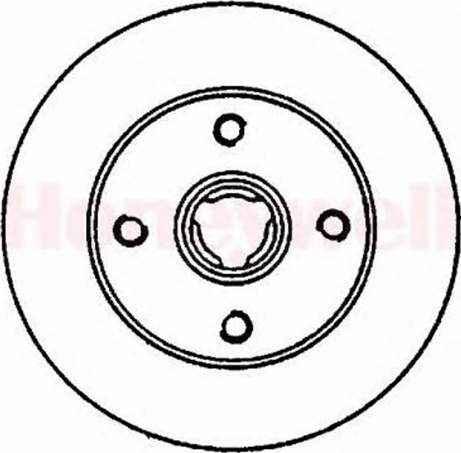 BENDIX 561274B - Гальмівний диск avtolavka.club