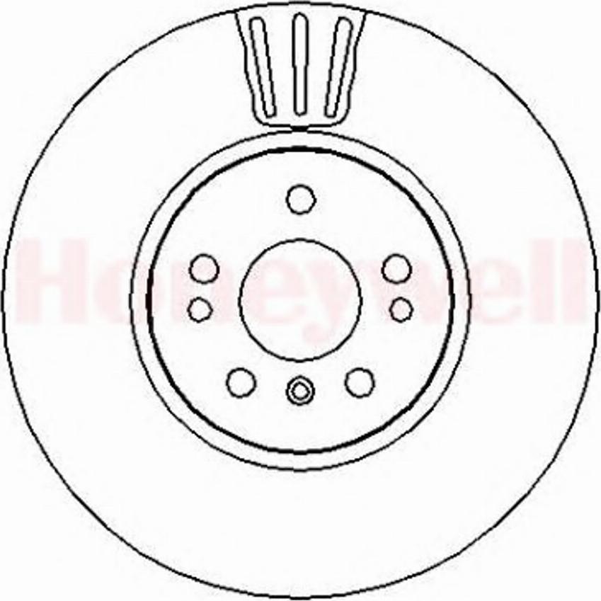 BENDIX 562403B - Гальмівний диск avtolavka.club