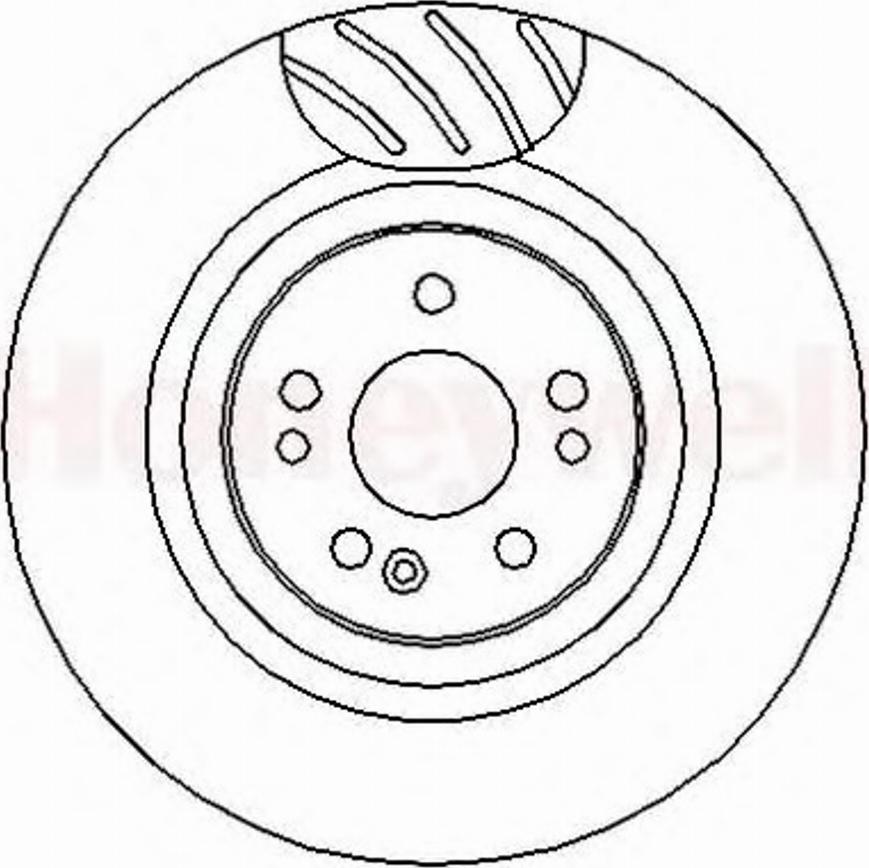 BENDIX 562402B - Гальмівний диск avtolavka.club