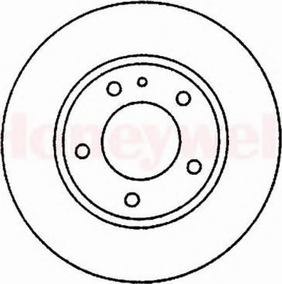 BENDIX 562048 B - Гальмівний диск avtolavka.club