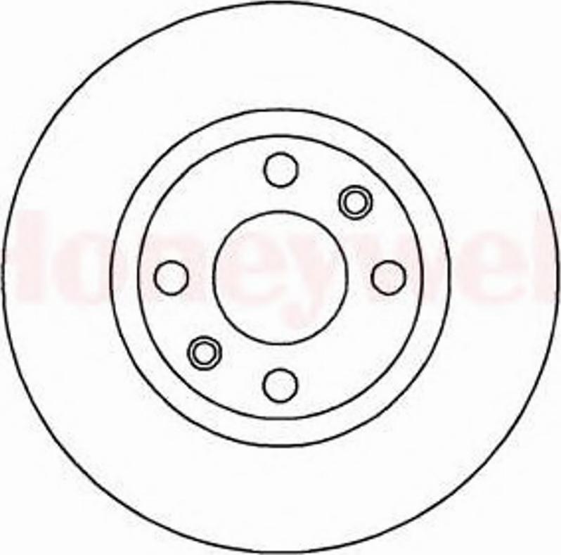 BENDIX 562019 B - Гальмівний диск avtolavka.club