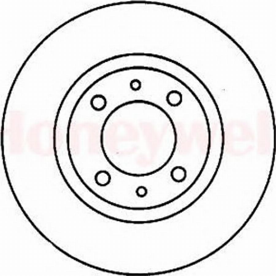 BENDIX 562011 B - Гальмівний диск avtolavka.club