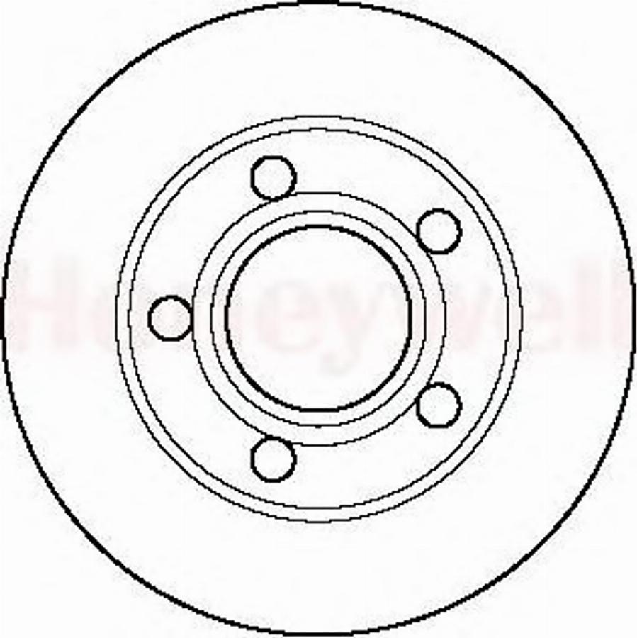 BENDIX 562089 B - Гальмівний диск avtolavka.club