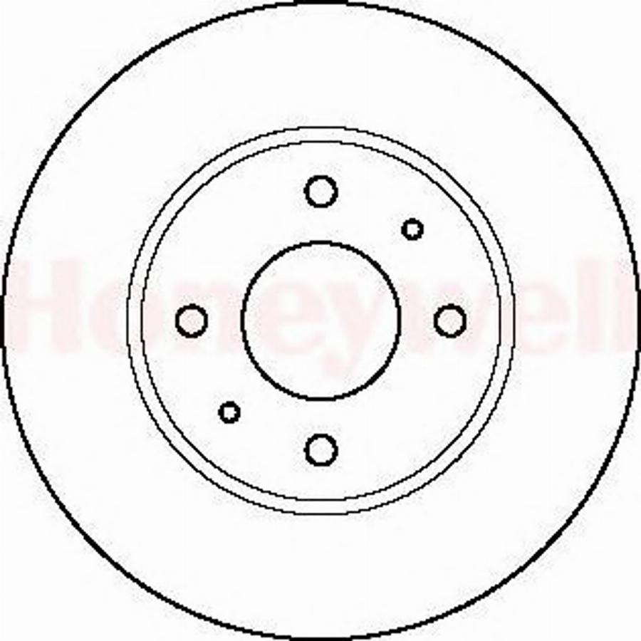 BENDIX 562088 B - Гальмівний диск avtolavka.club