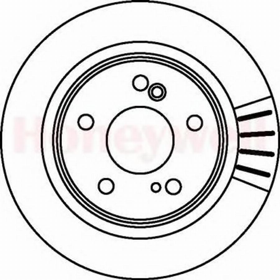 BENDIX 562037B - Гальмівний диск avtolavka.club