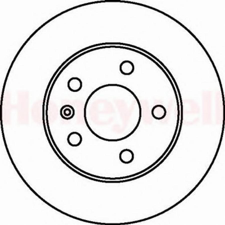 BENDIX 562072 B - Гальмівний диск avtolavka.club