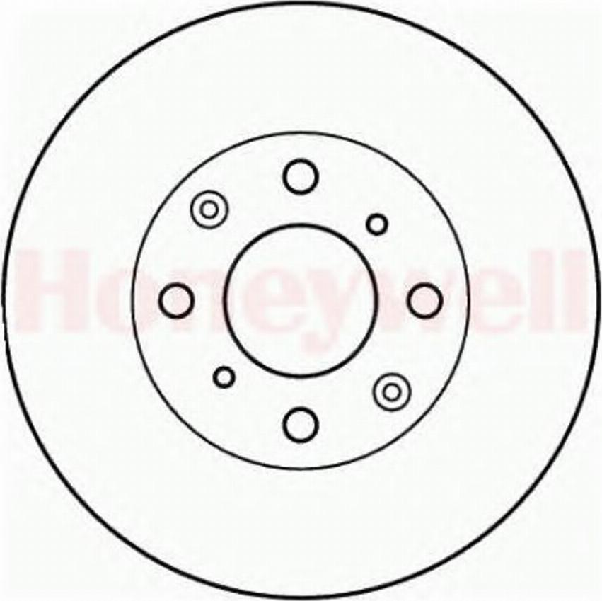 BENDIX 562142 B - Гальмівний диск avtolavka.club