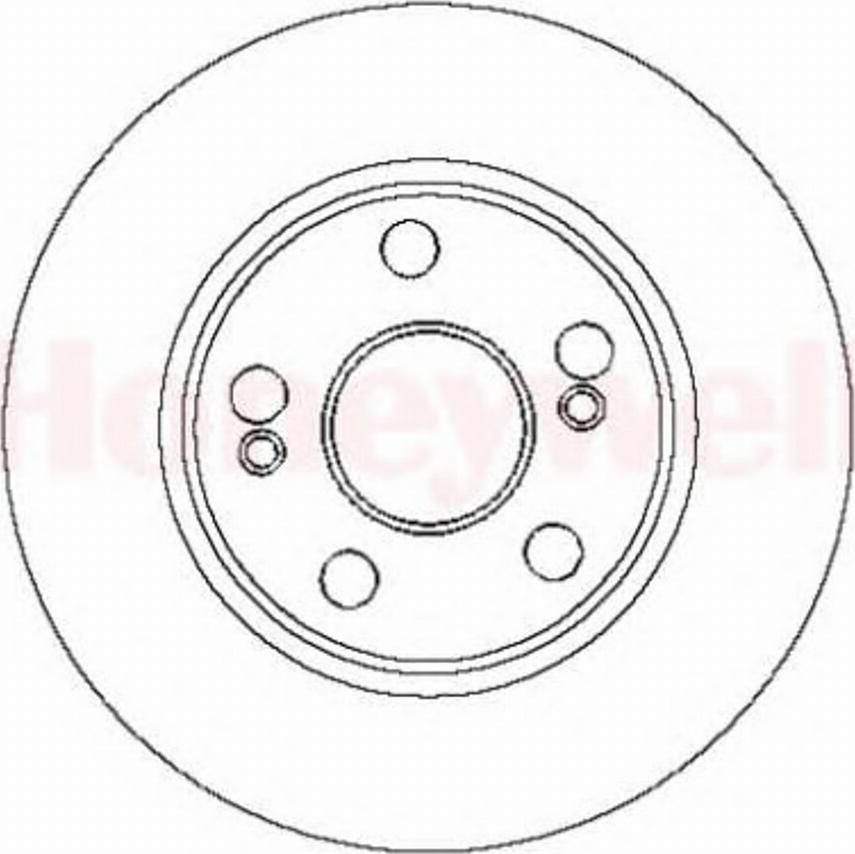 BENDIX 562104 B - Гальмівний диск avtolavka.club