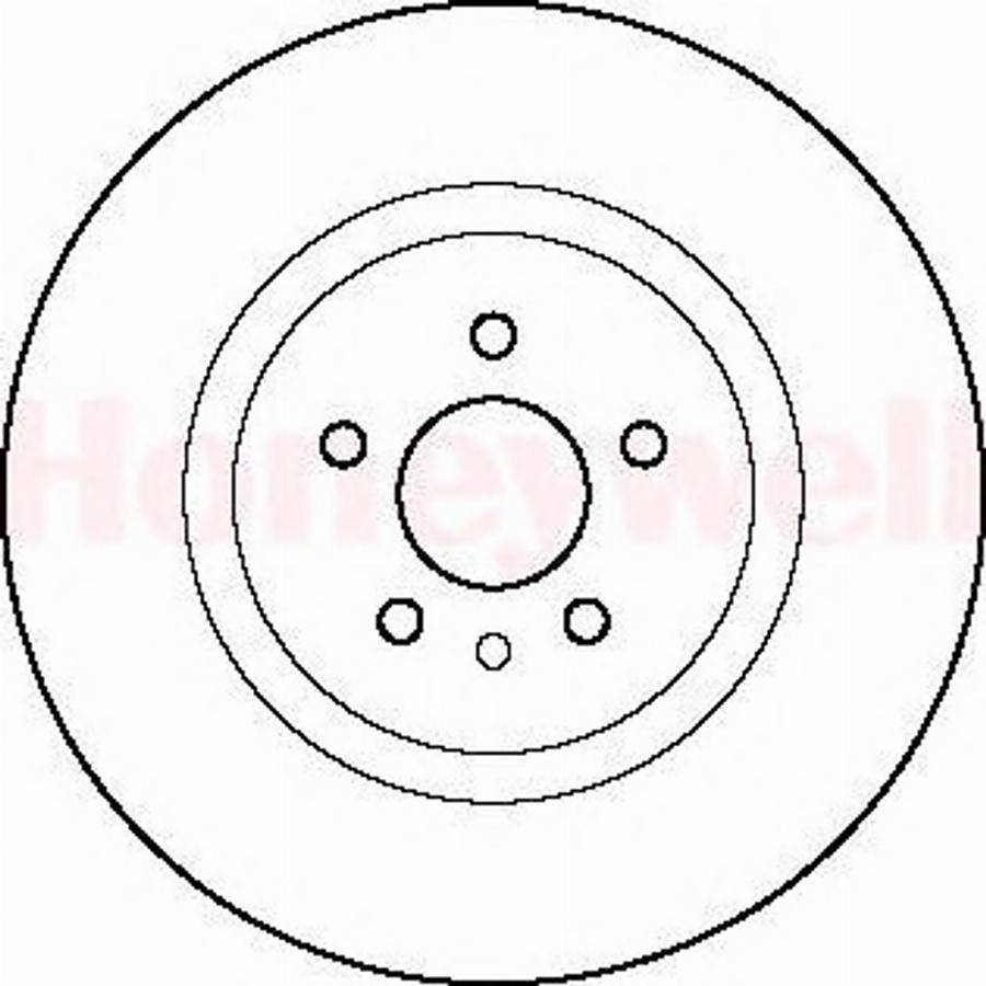 BENDIX 562106 B - Гальмівний диск avtolavka.club