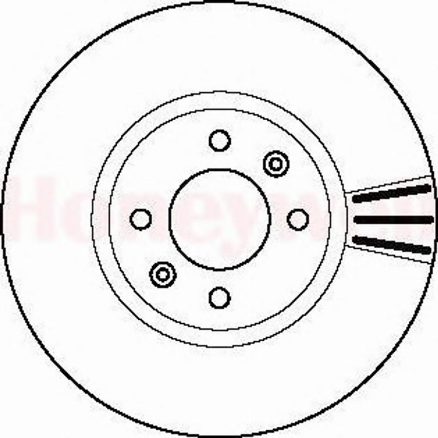 BENDIX 562131 B - Гальмівний диск avtolavka.club