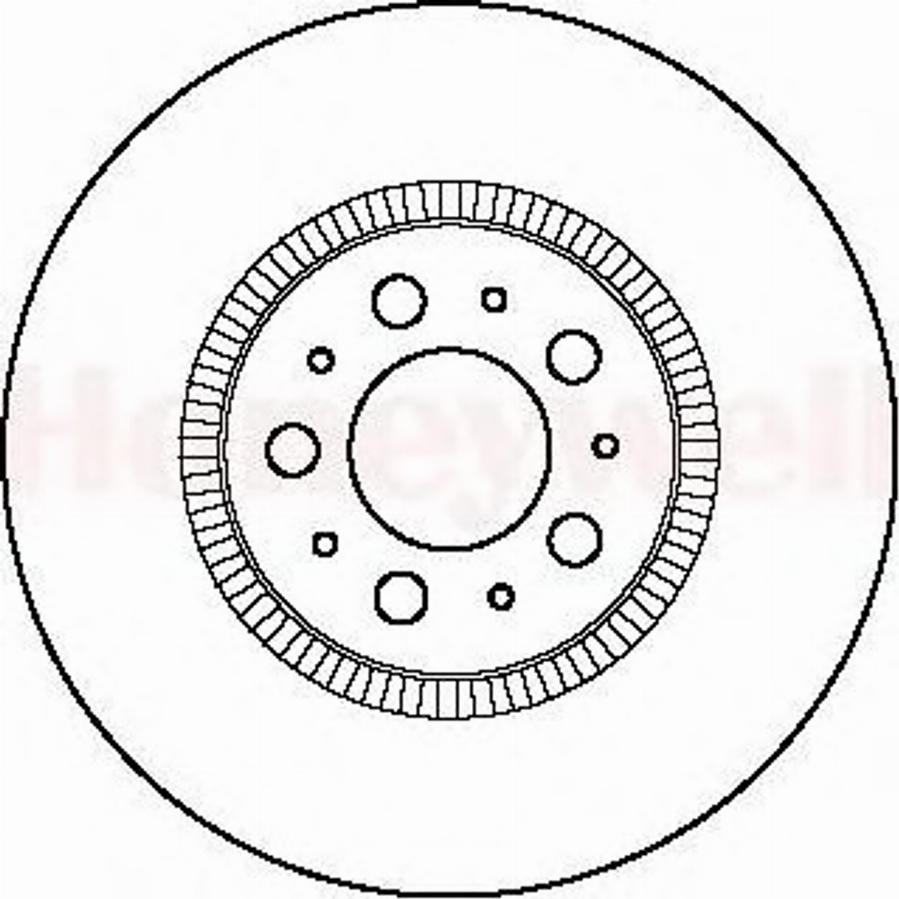 BENDIX 562173 B - Гальмівний диск avtolavka.club