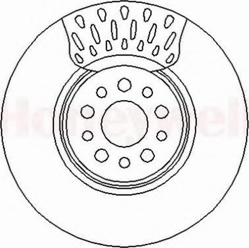 BENDIX 562394B - Гальмівний диск avtolavka.club