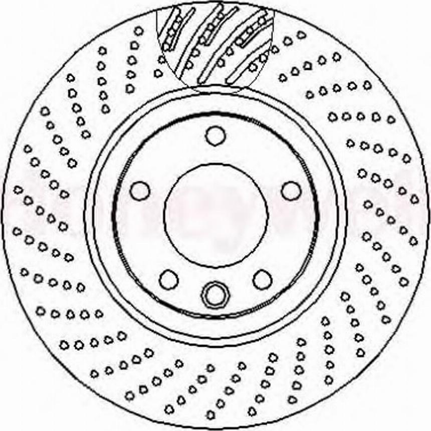 BENDIX 562359B - Гальмівний диск avtolavka.club