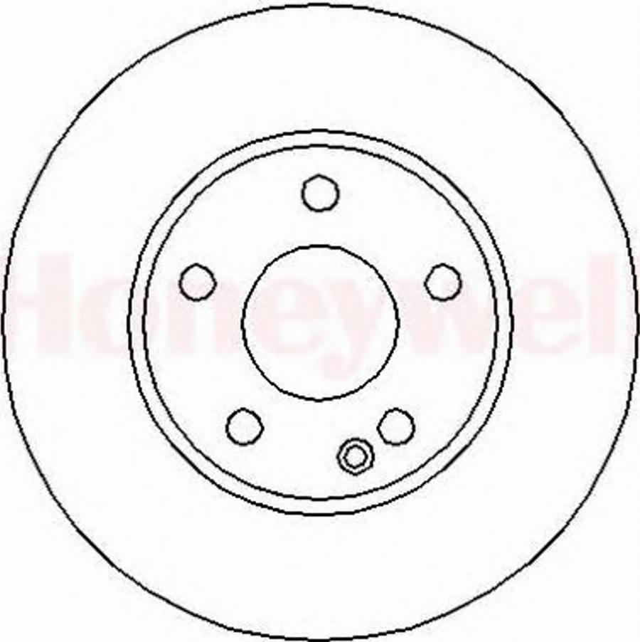 BENDIX 562309 B - Гальмівний диск avtolavka.club