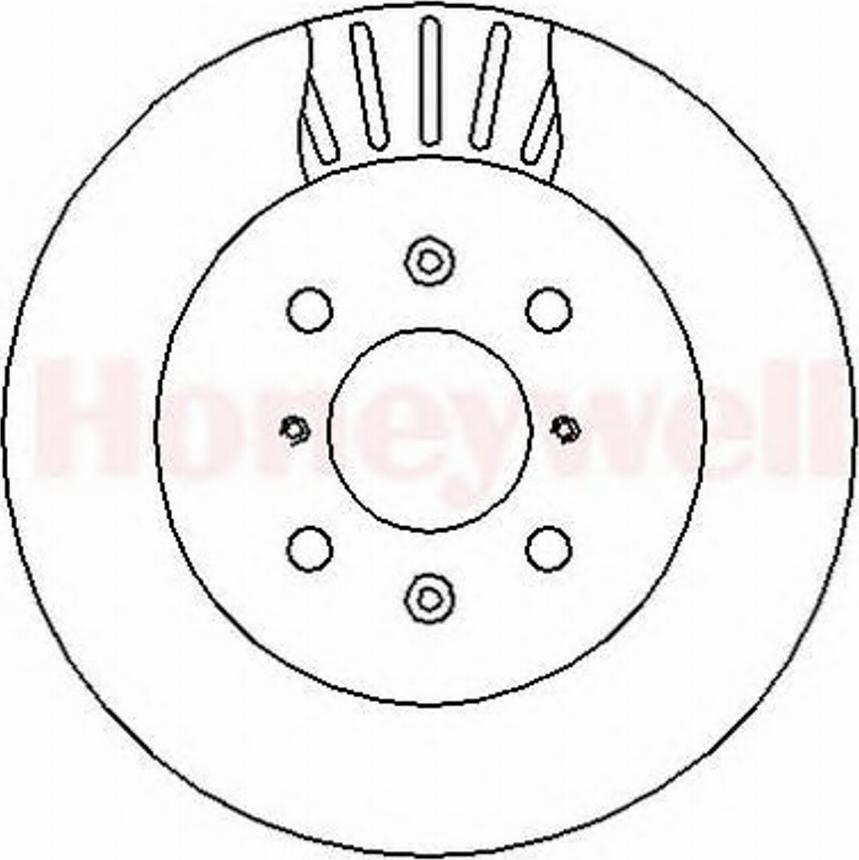 BENDIX 562308 B - Гальмівний диск avtolavka.club