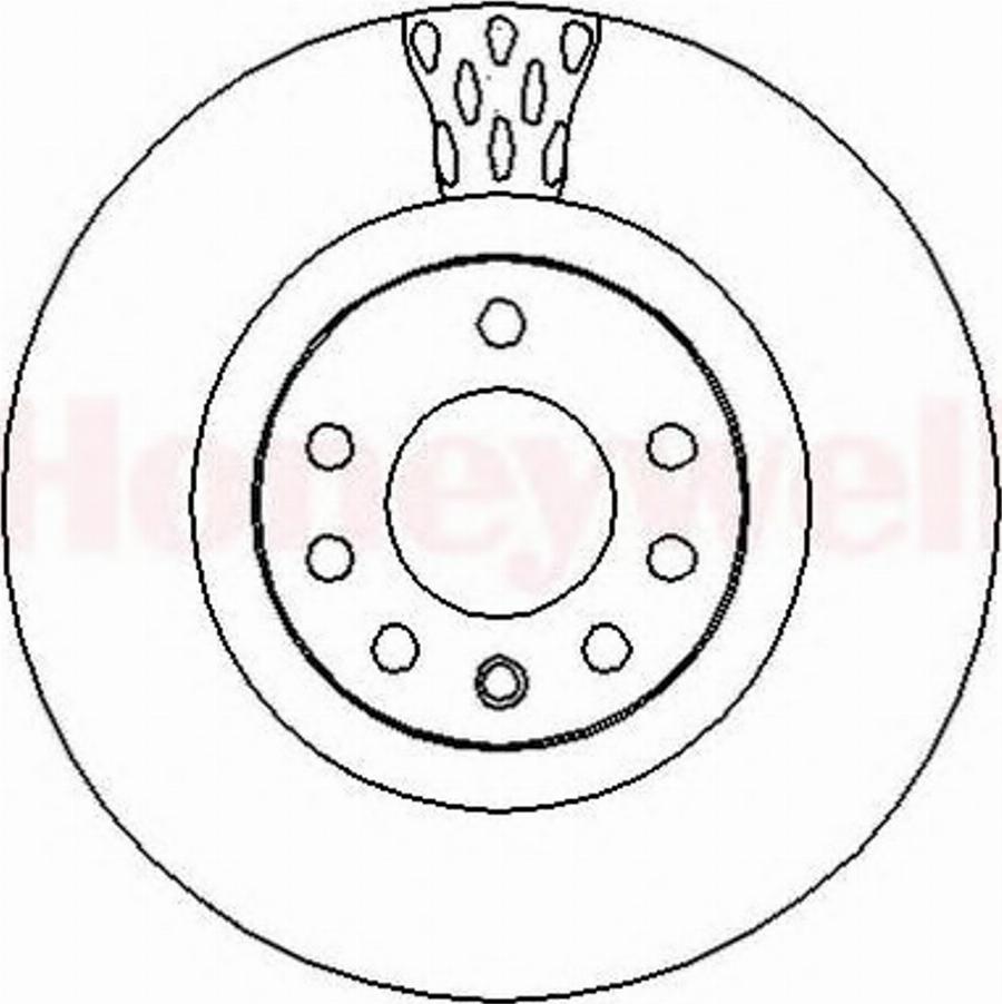 BENDIX 562303 B - Гальмівний диск avtolavka.club