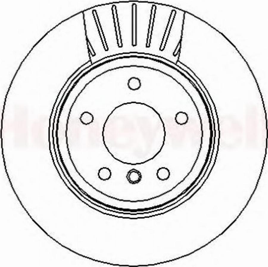 BENDIX 562319B - Гальмівний диск avtolavka.club