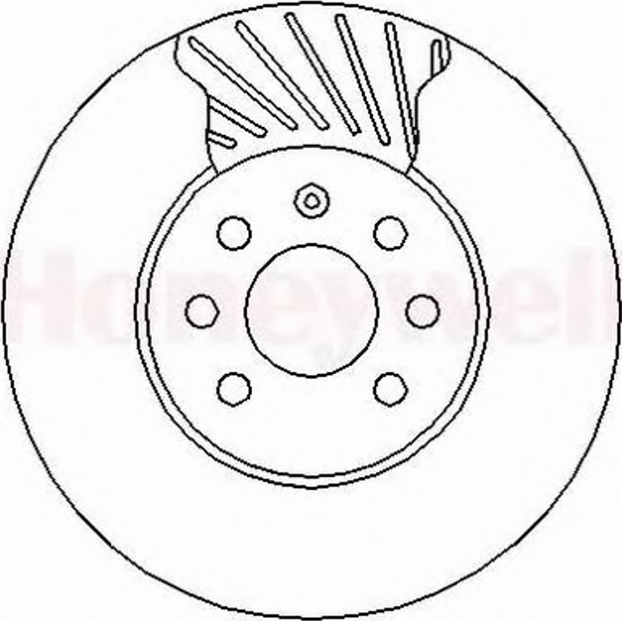 BENDIX 562315B - Гальмівний диск avtolavka.club