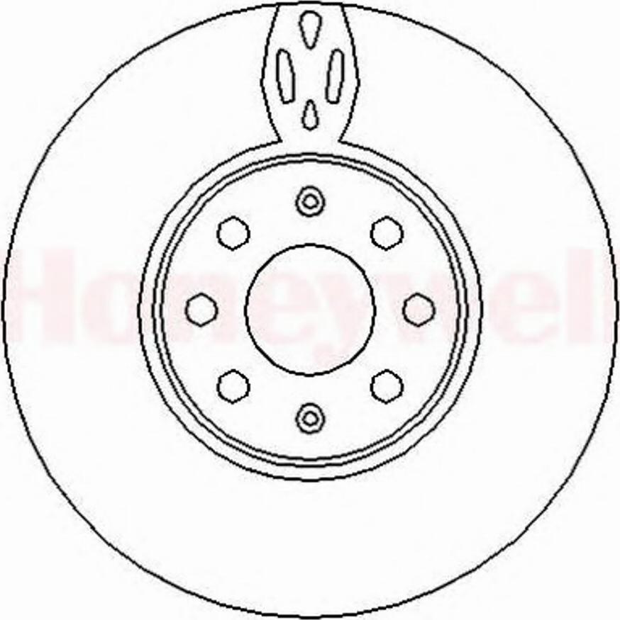 BENDIX 562297 B - Гальмівний диск avtolavka.club