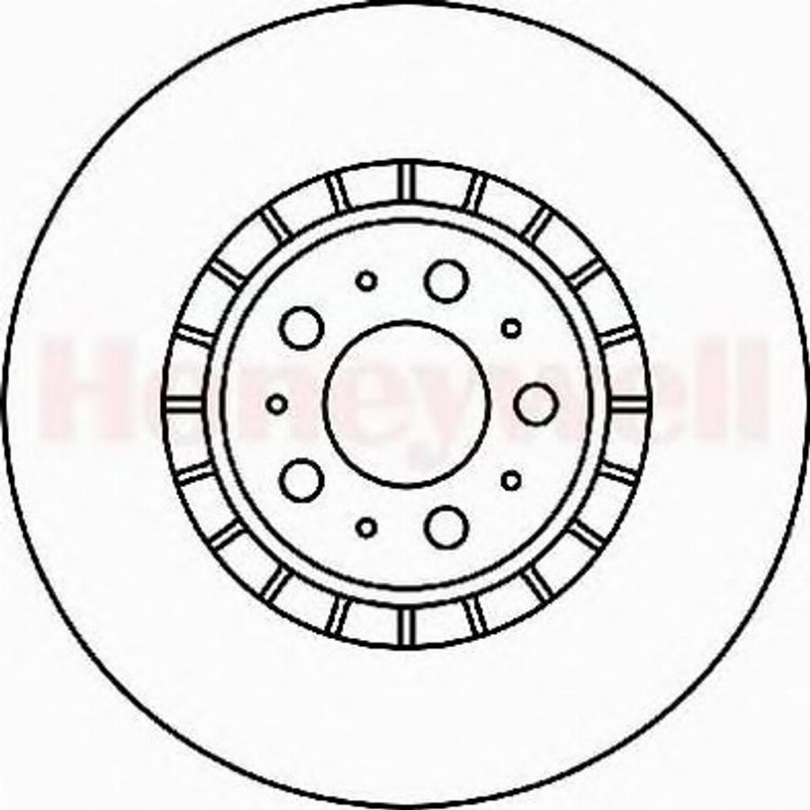 BENDIX 562217 B - Гальмівний диск avtolavka.club