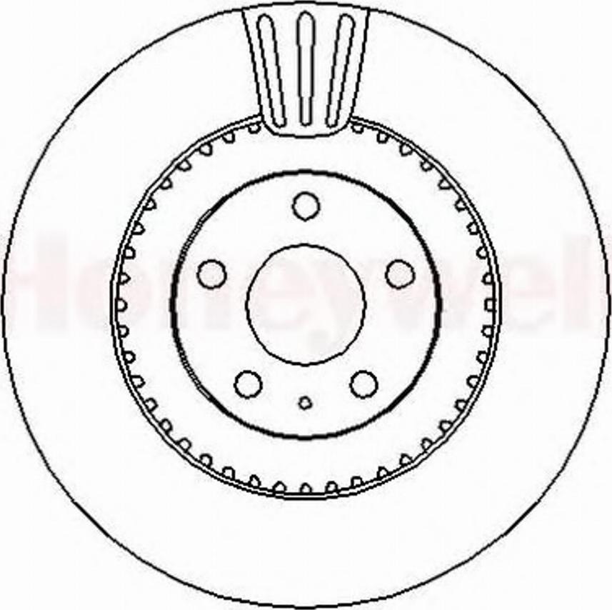 BENDIX 562289B - Гальмівний диск avtolavka.club