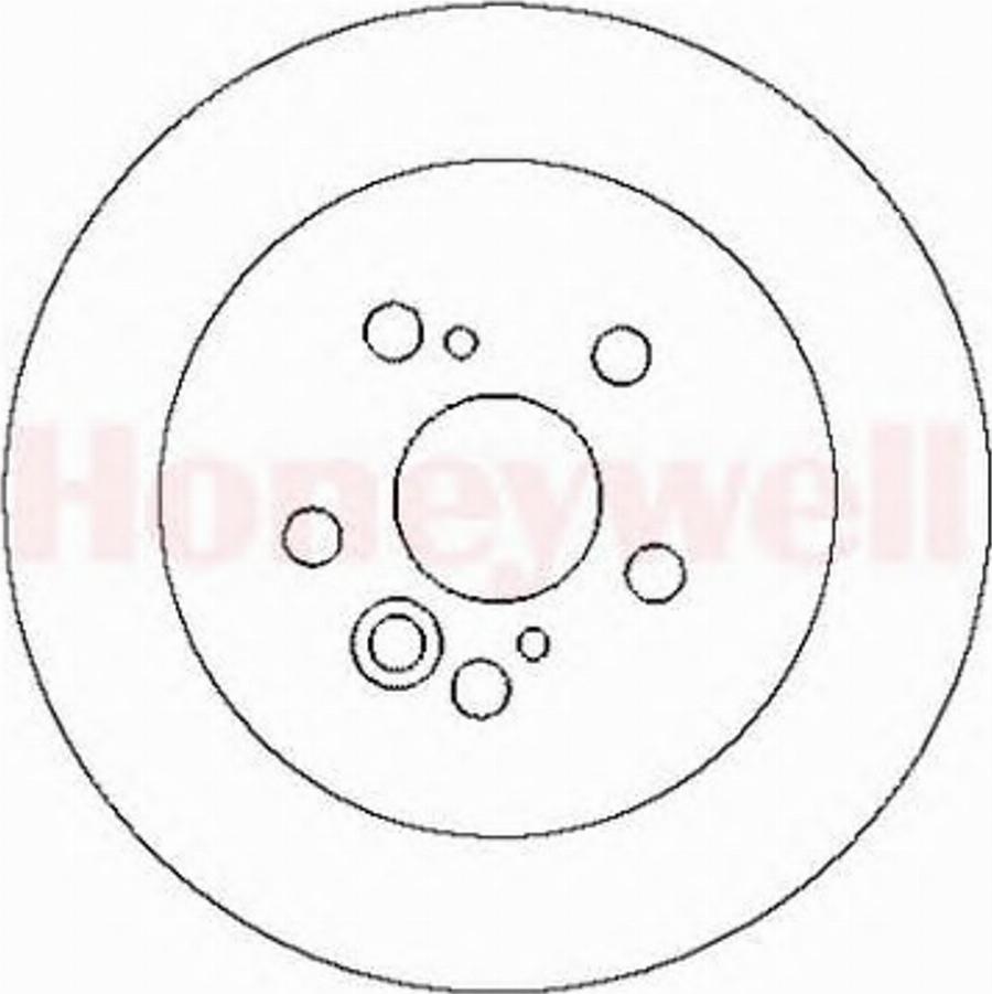 BENDIX 562288 B - Гальмівний диск avtolavka.club