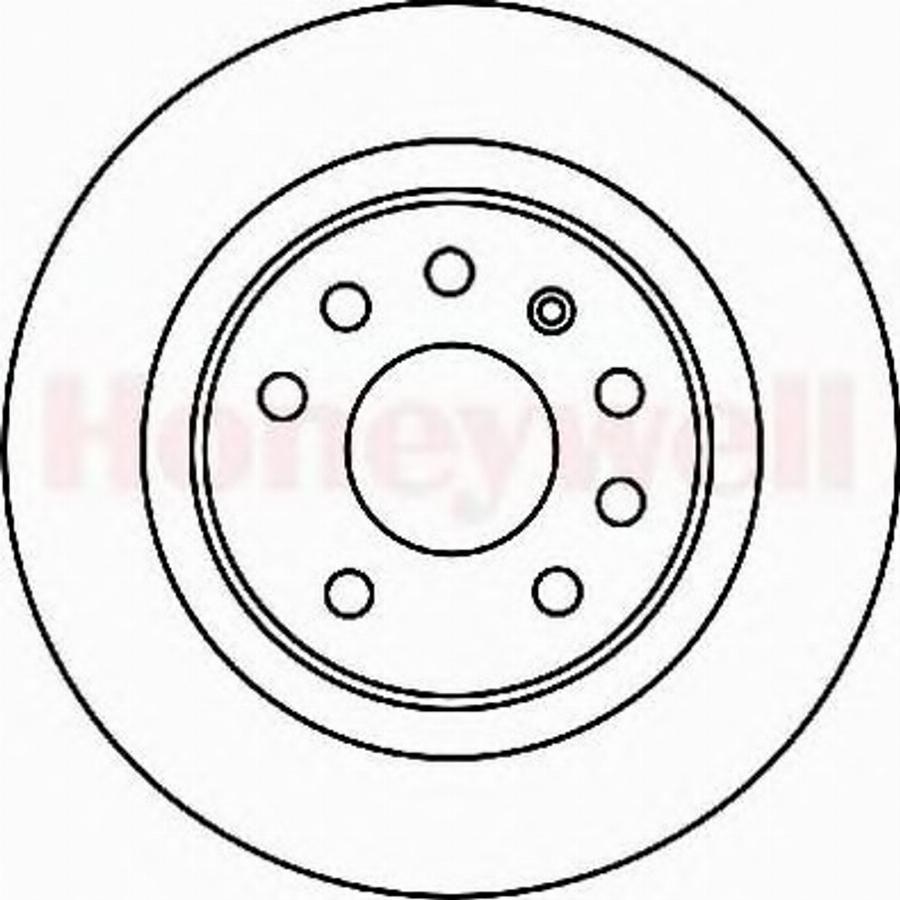 BENDIX 562229 B - Гальмівний диск avtolavka.club