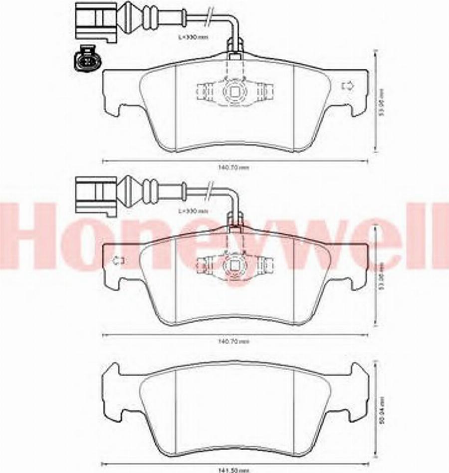 BENDIX 573301B - Гальмівні колодки, дискові гальма avtolavka.club