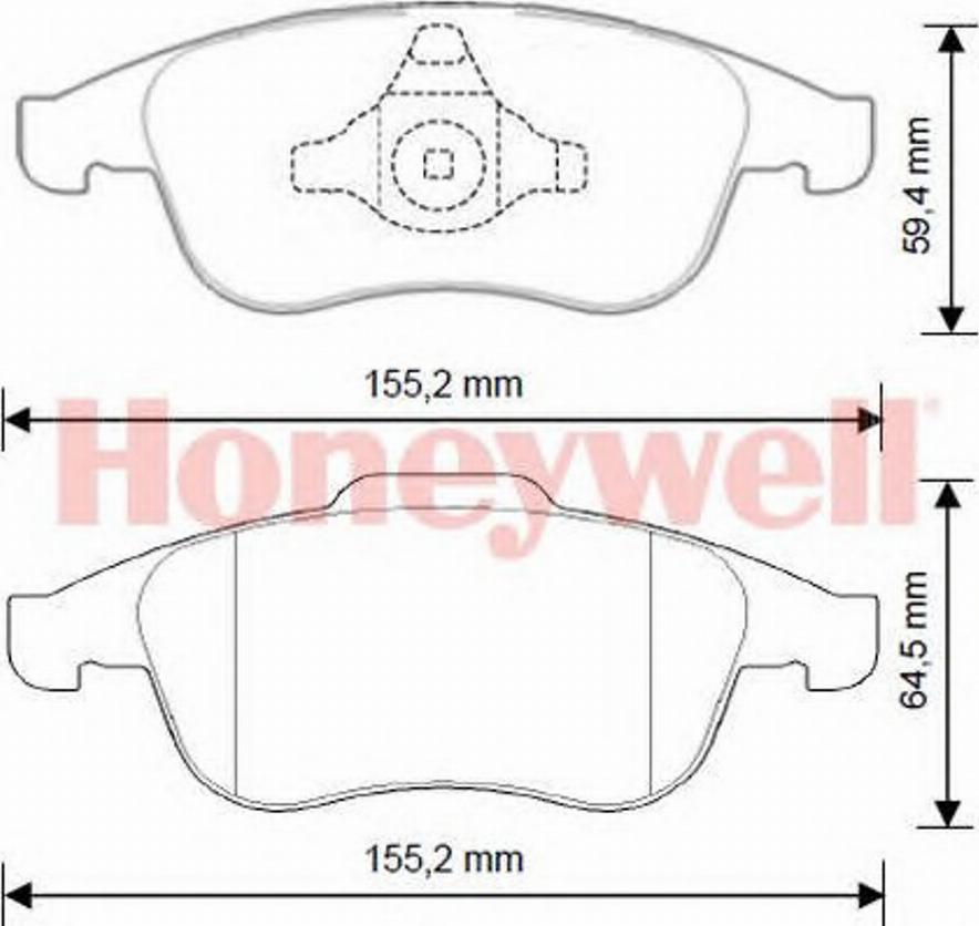 BENDIX 573268B - Гальмівні колодки, дискові гальма avtolavka.club