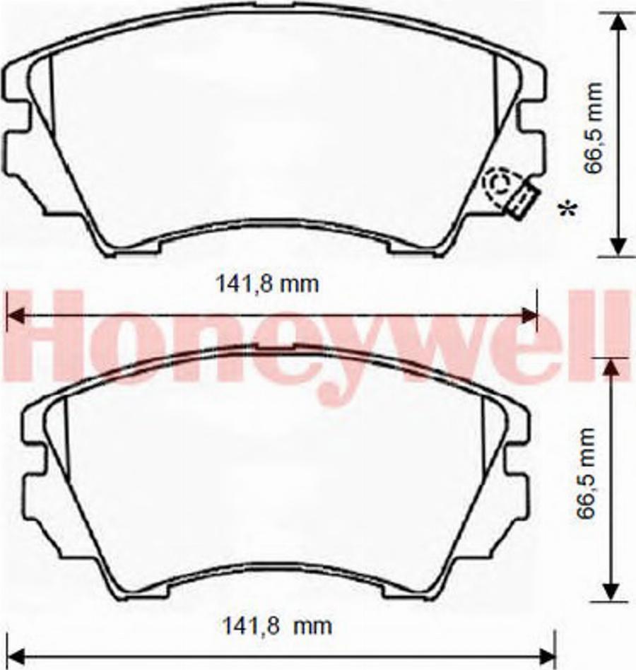 BENDIX 573270B - Гальмівні колодки, дискові гальма avtolavka.club