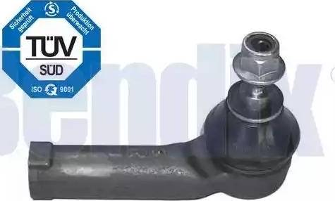 BENDIX 040654B - Наконечник рульової тяги, кульовий шарнір avtolavka.club