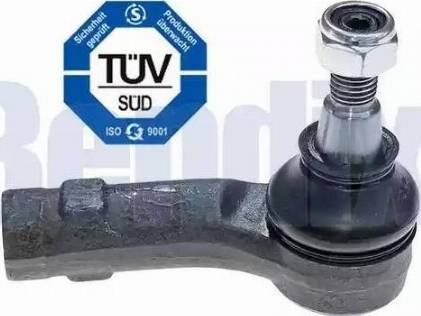 BENDIX 040771B - Наконечник рульової тяги, кульовий шарнір avtolavka.club