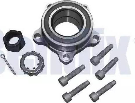 BRT Bearings VWB264 - Комплект підшипника маточини колеса avtolavka.club