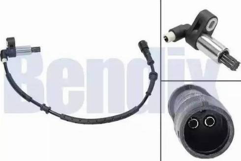 BENDIX 058280B - Датчик ABS, частота обертання колеса avtolavka.club