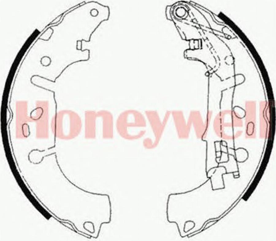 BENDIX 362471B - Комплект гальм, барабанний механізм avtolavka.club