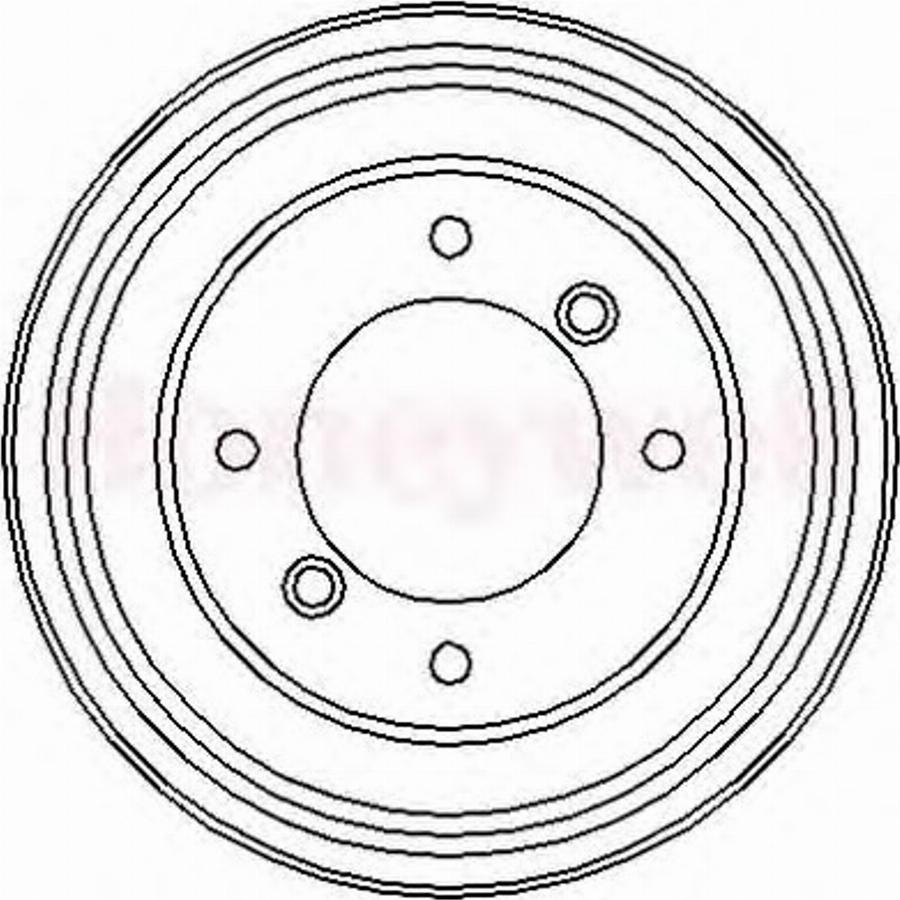 BENDIX 329046 B - Гальмівний барабан avtolavka.club