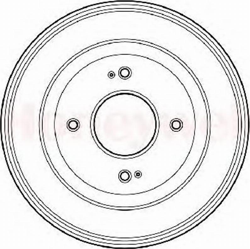 BENDIX 329061 B - Гальмівний барабан avtolavka.club