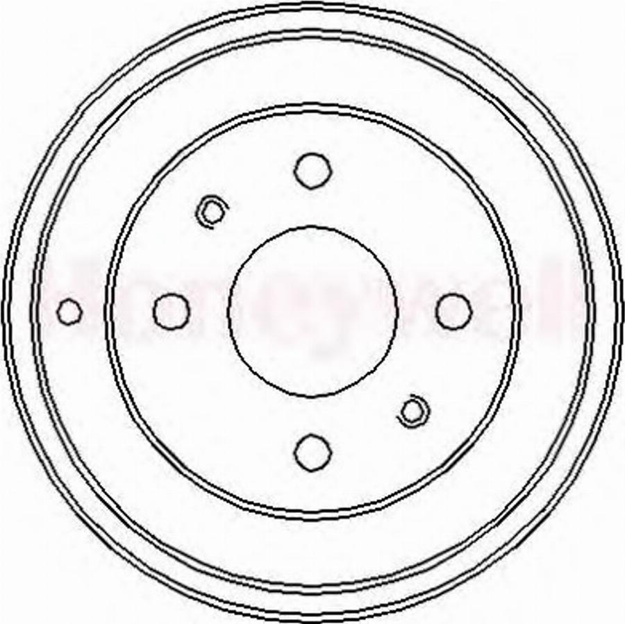 BENDIX 329007B - Гальмівний барабан avtolavka.club