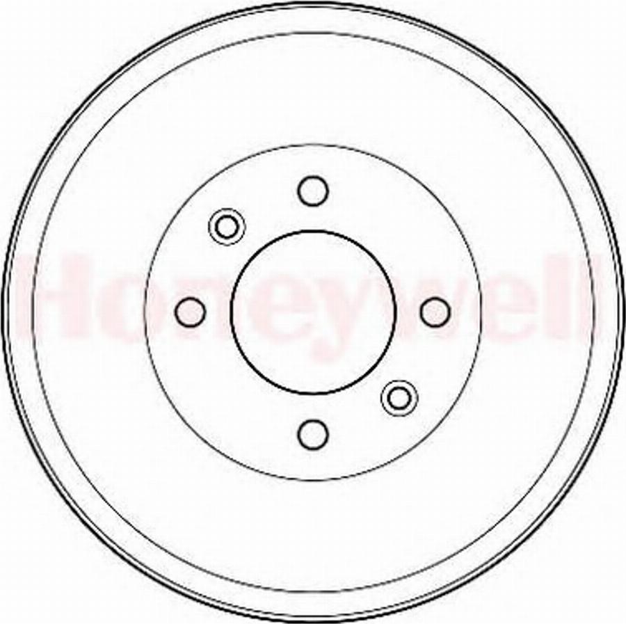 BENDIX 329150B - Гальмівний барабан avtolavka.club