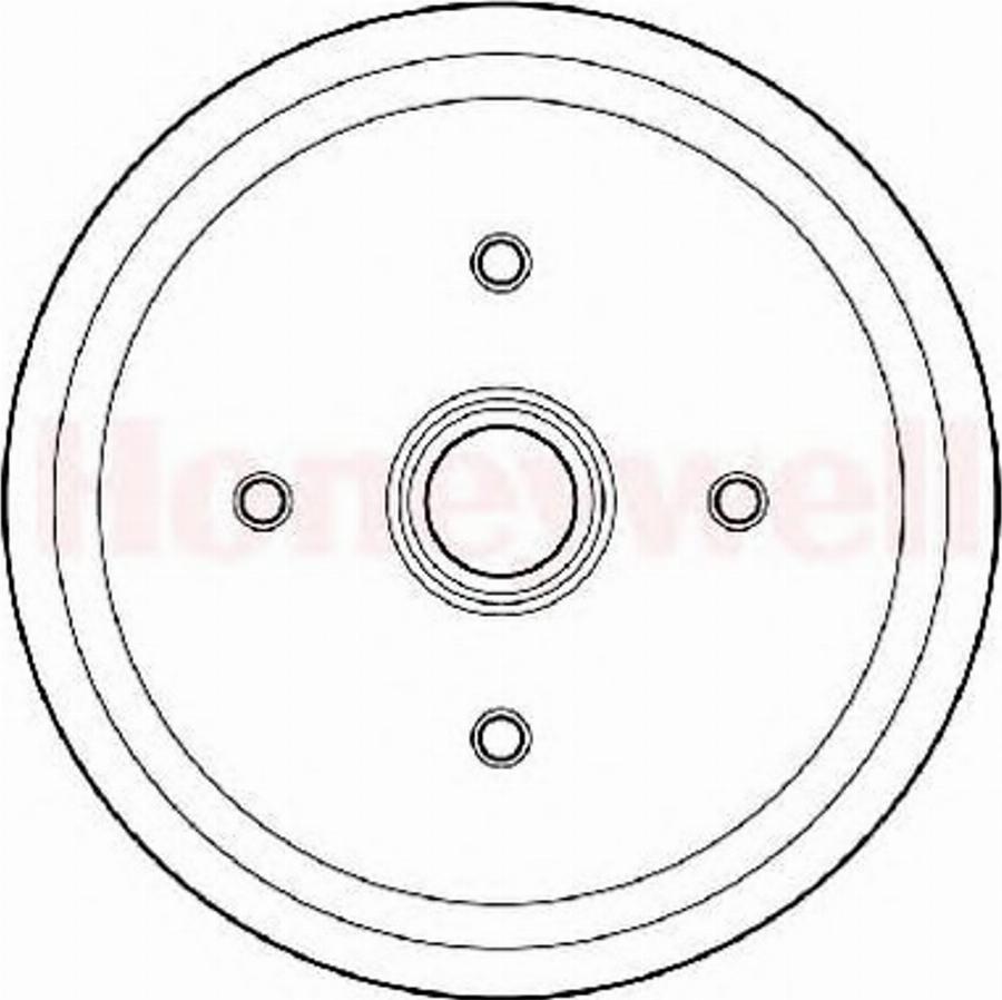 BENDIX 329184B - Гальмівний барабан avtolavka.club