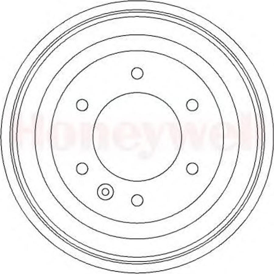 BENDIX 329300B - Гальмівний барабан avtolavka.club