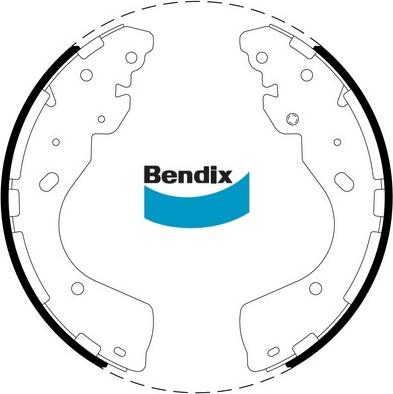 Bendix-AU BS5021 - Комплект гальм, барабанний механізм avtolavka.club