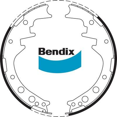Bendix-AU BS1405 - Комплект гальм, барабанний механізм avtolavka.club