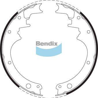 Bendix-AU BS1597 - Комплект гальм, барабанний механізм avtolavka.club